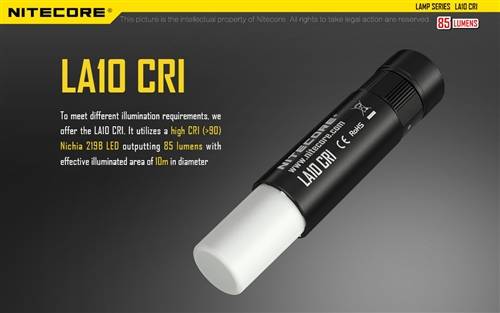 Mini linterna de camping LA10 CRI NITECORE