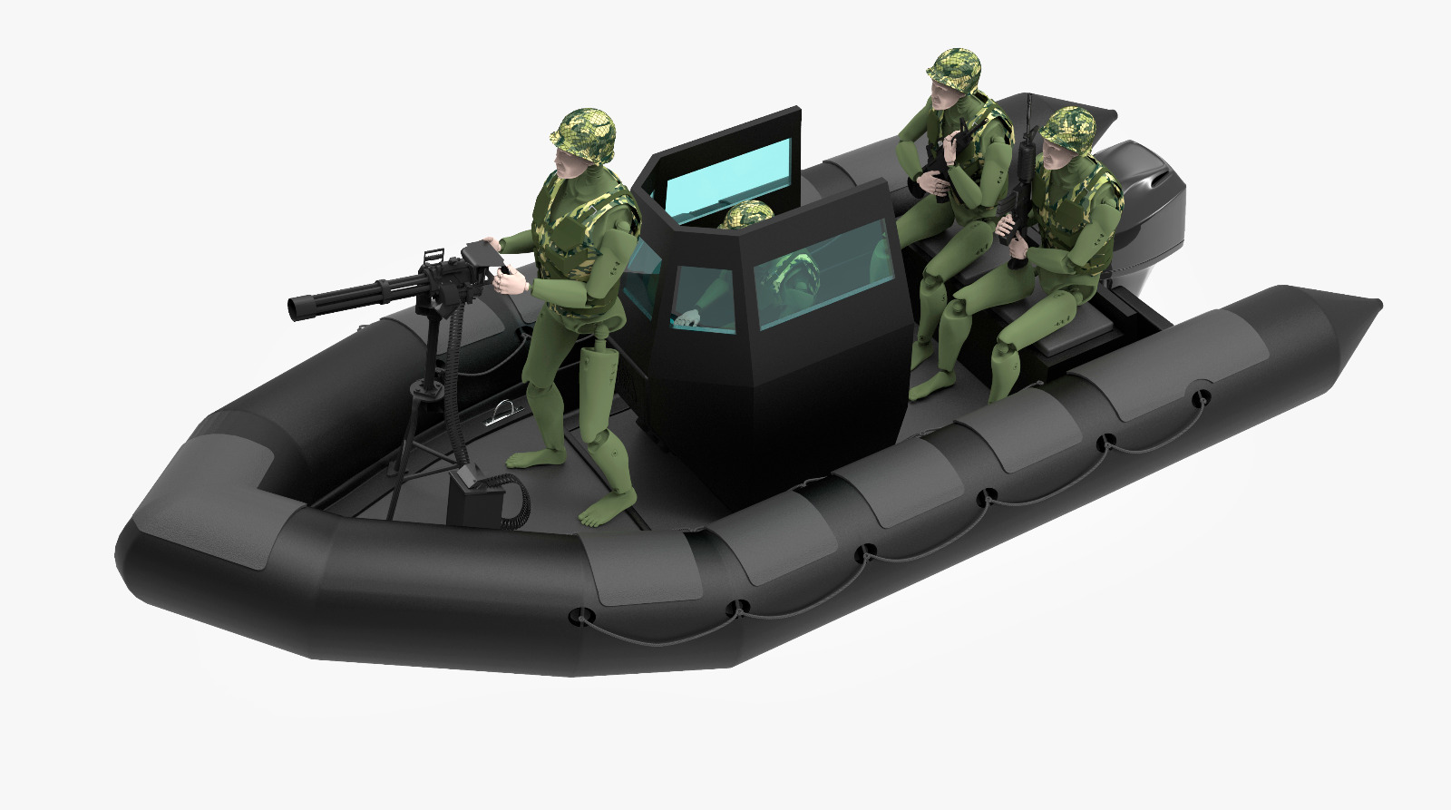 Lancha Nuevaera Marine NE-590 Commando