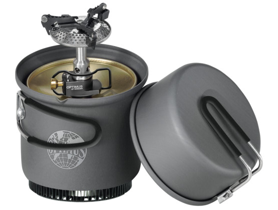 Set de olla y cocina Optimus TACTICAL Crux Lite