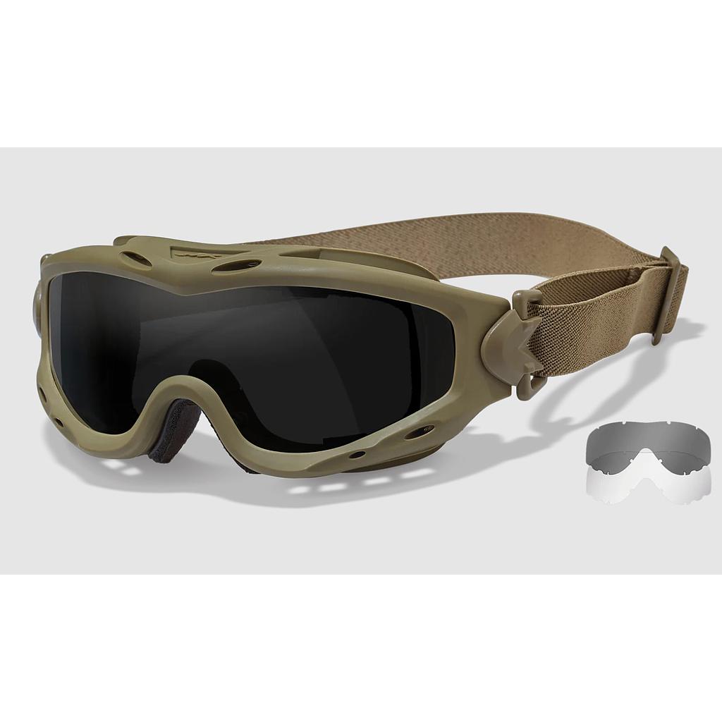 Antiparra Wiley X Spear Tan 2 micas (nuevo modelo)