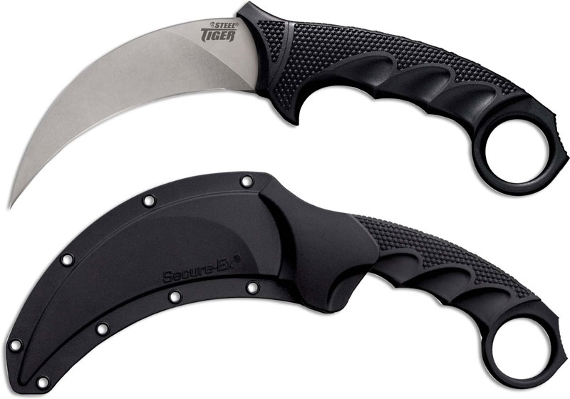 Cuchillo Karambit Steel Tiger Secure Ex