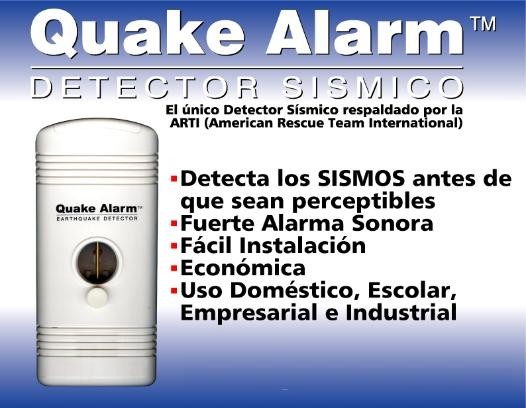 Quake Alarm Detector Sísmico