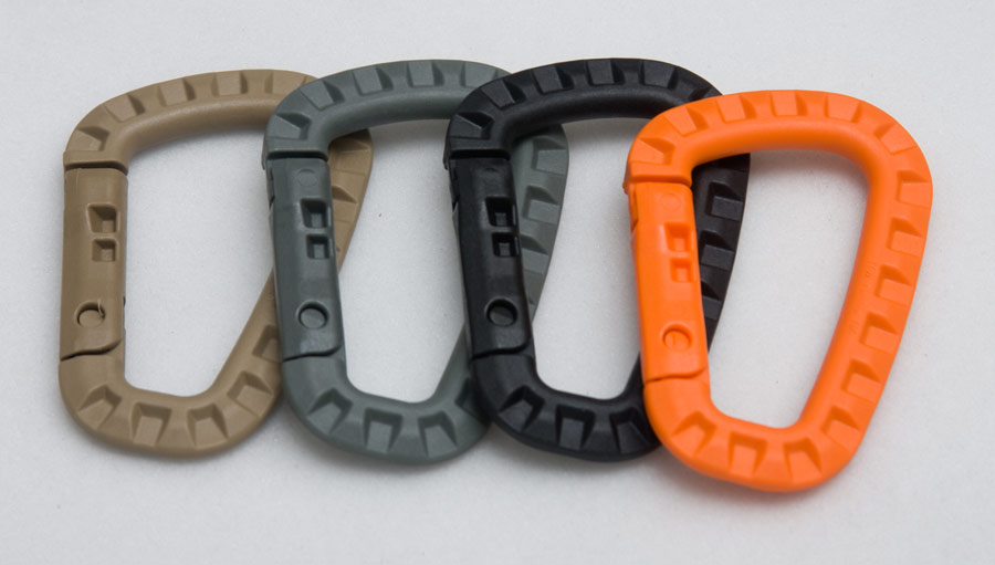 Mosquetón plástico