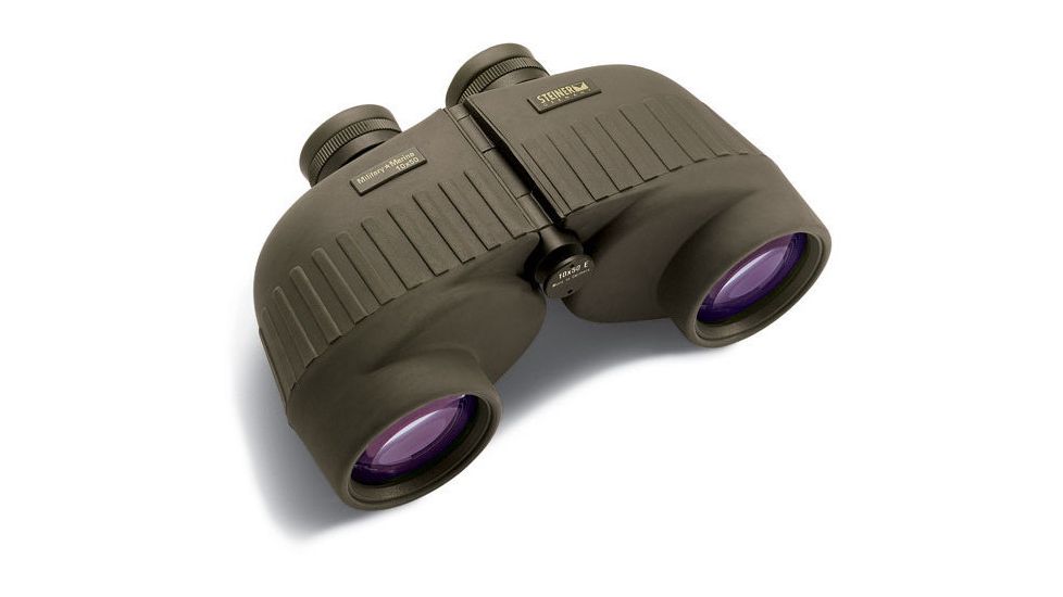 Binocular Steiner 10x50 MM1050 Military-Marine 2035, Color: Verde, Sistema de prisma: Porro 