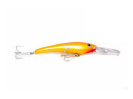 Señuelo Storm Deep Thunder 28gr Gold Fluorescent Red