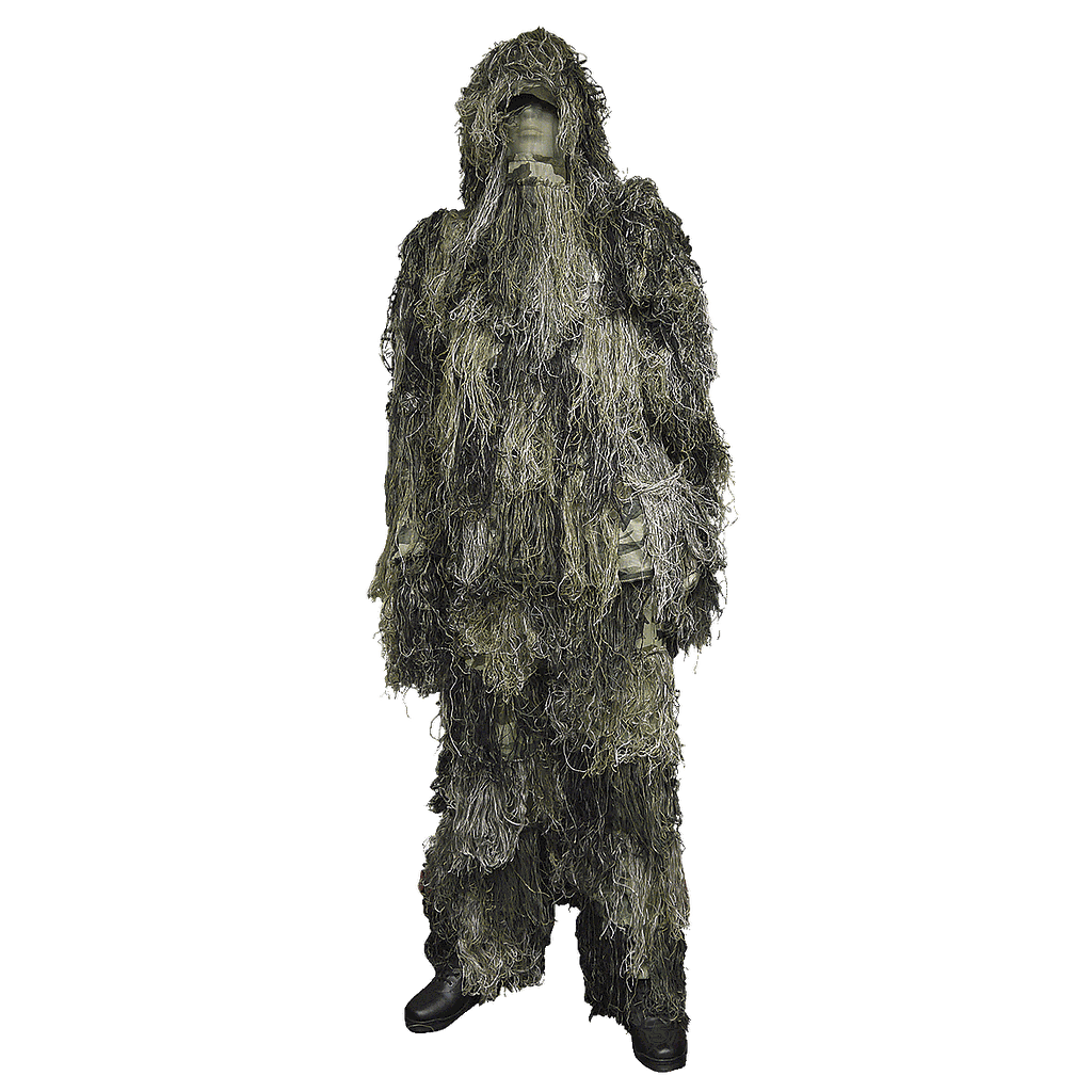 Traje Ghillie Camuflaje Woodland