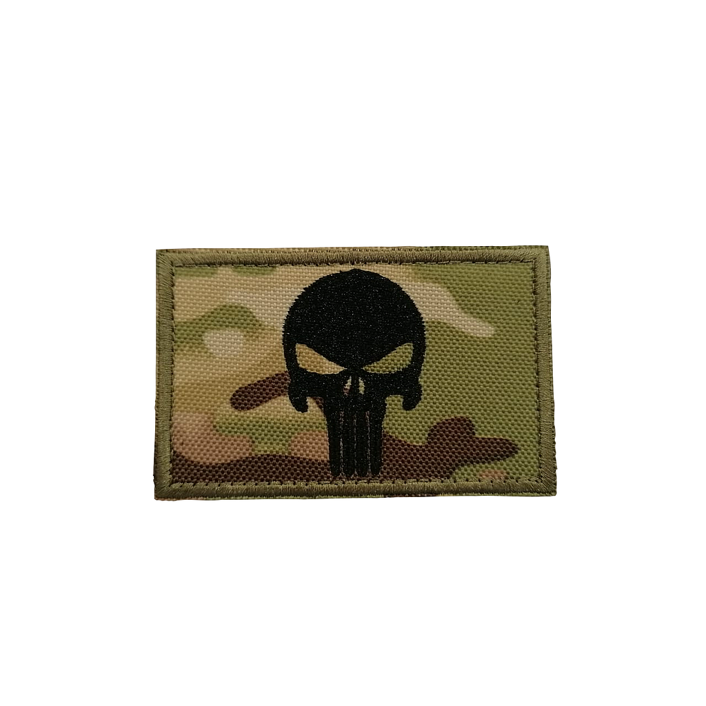 Parche bordado Punisher Multicam