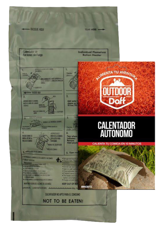 Calentador autónomo para comidas outdoor Daff