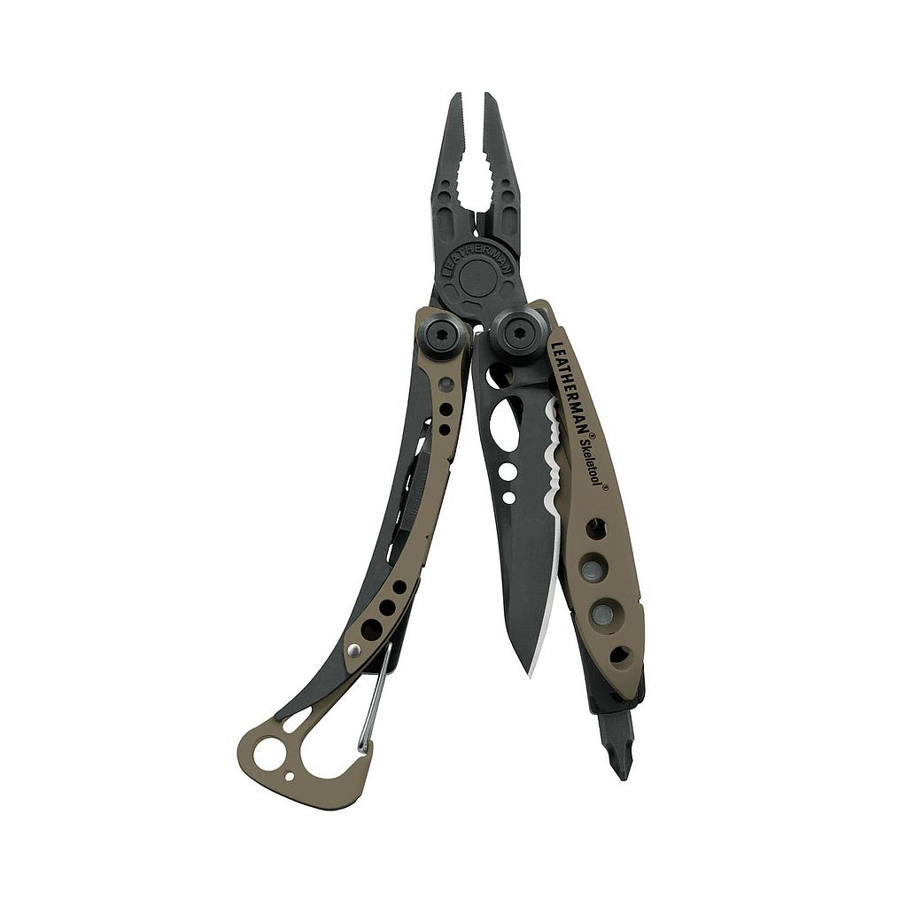 Multiherramienta Leatherman Skeletool Coyote Tan