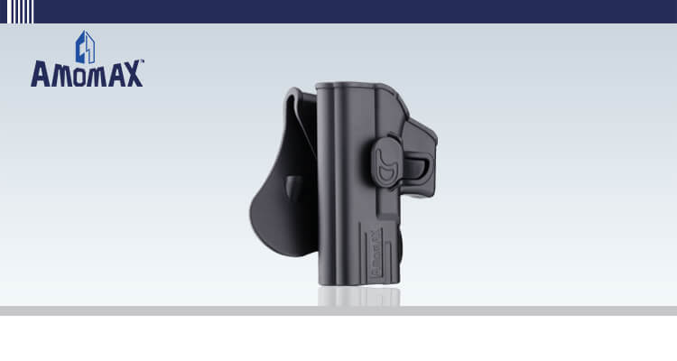 Funda táctica Glock 19/23/32 Left Hand polímero AMOMAX AM-G19G2L