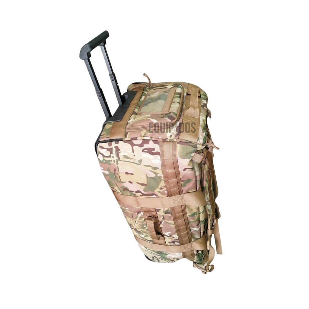 Bolso militar de transporte con ruedas