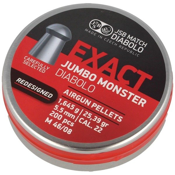 Postón JSB Jumbo Monster Diabolo Cal. 5.5X mm 25,39 gr. (200 uds.)