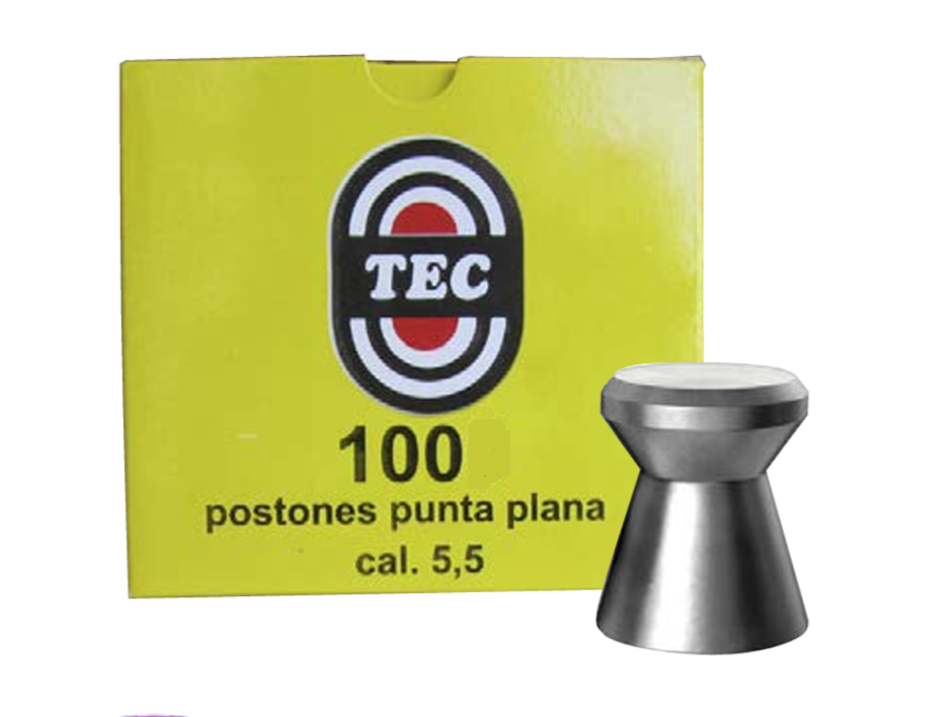 Postón TEC Match 5.5 mm PP 15 gr. (100 uds.)