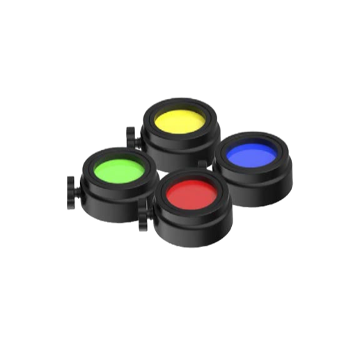 Set de filtros de colores para linternas TFX 900/1200 (28 mm.)