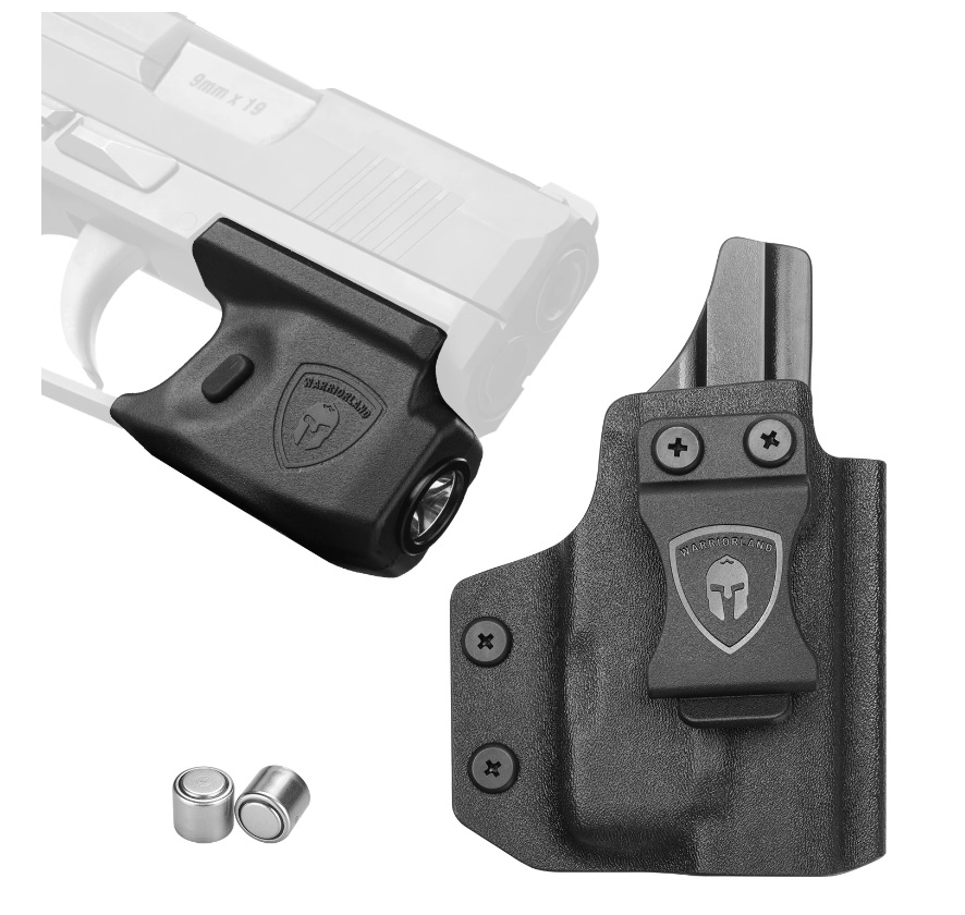 Linterna + Holster para Glock 17/19 SL-1 Warriorland 150 Lúmenes