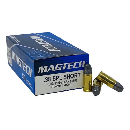 Bala .38 Short LRN 8,10 g. (125 gr.) Magtech