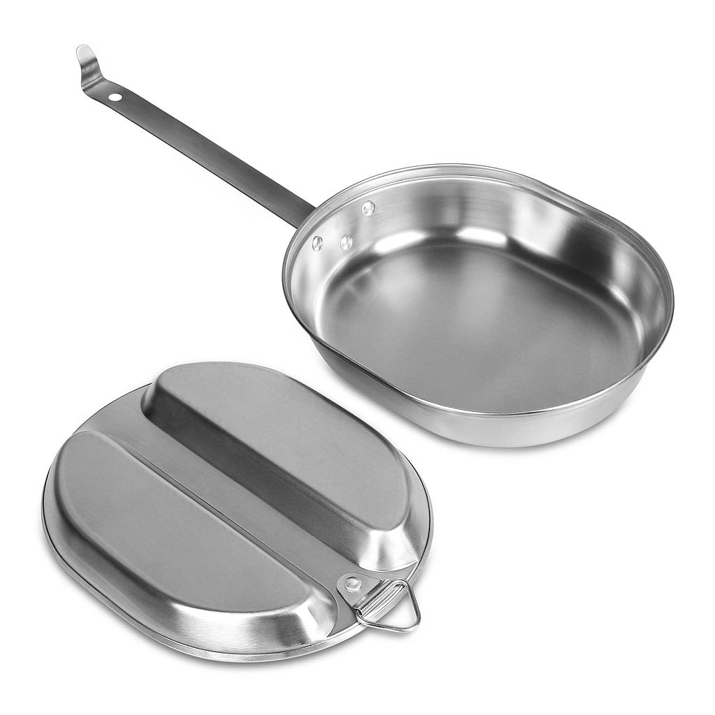 Plato militar de acero