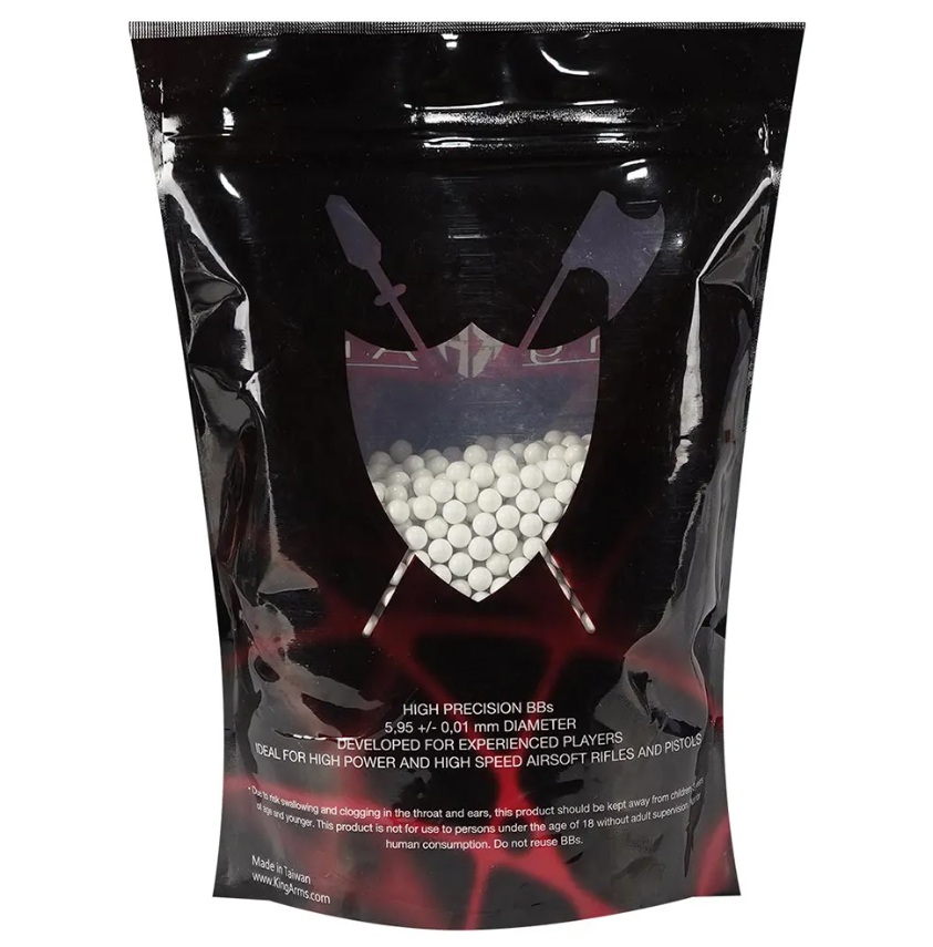 Balines Airsoft 0.25 g. Platinum Series King Arms