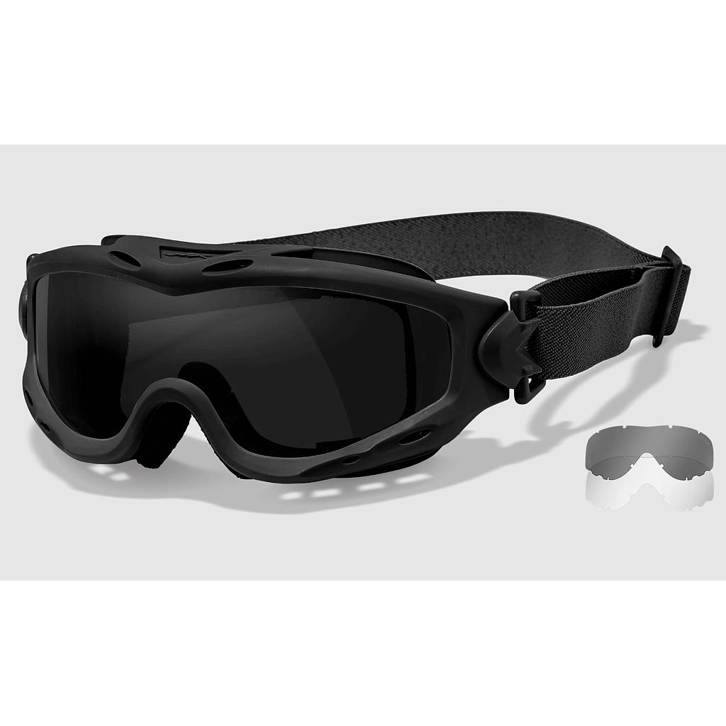 Antiparra Wiley X Spear Black 2 micas (Nuevo modelo)