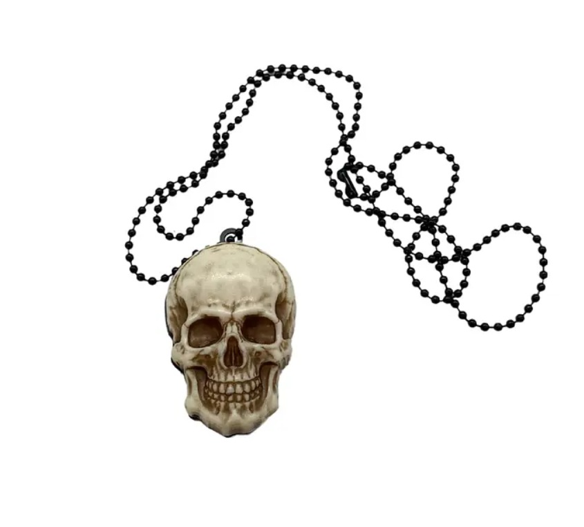 Mini navaja colgante diseño calavera