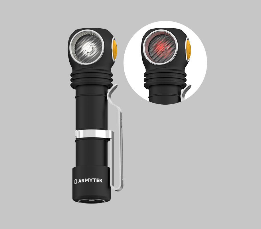 Linterna Armytek Wizard C2 WR Luz Fría Y Roja