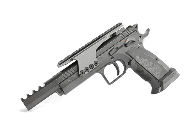 Pistola CO2 Balín de acero KWC Mod.  CZ75 Competition