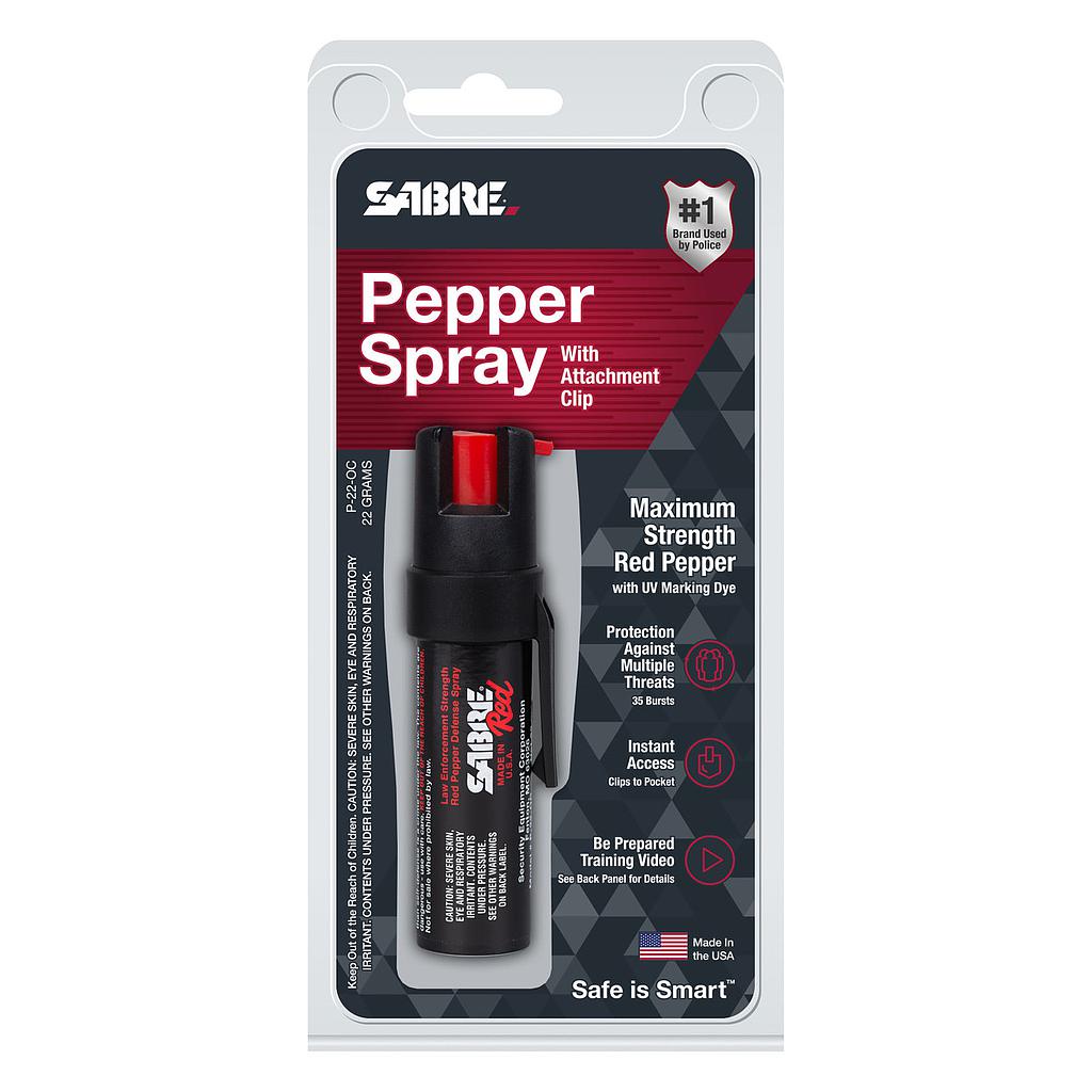 Spray pimienta SABRE RED P-22-OC (22 g.)