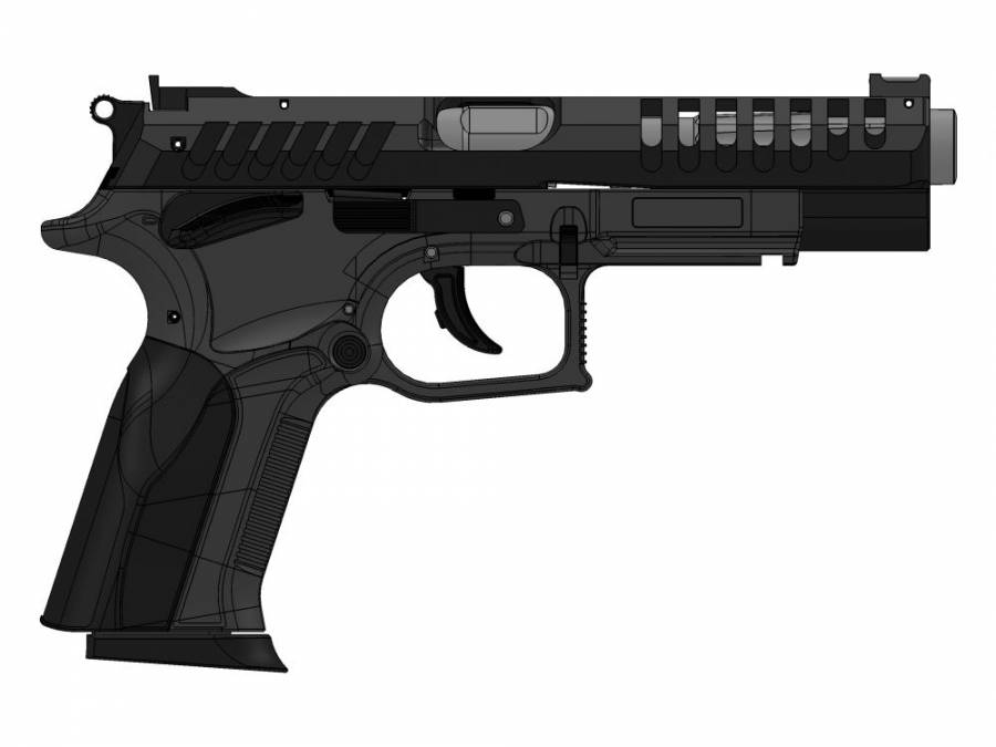 Pistola Grand Power X-Calibur 9x19