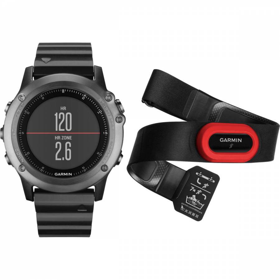 Garmin Fenix 3 SAPPHIRE - HRM RUN BUNDLE