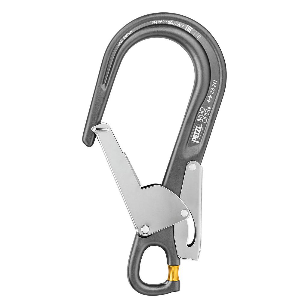 Conector para amarres MGO OPEN PETZL