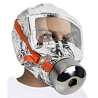 Máscara de evacuación facial completa protector contra partículas