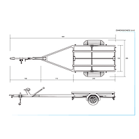 Trailer Lancha Nuevaera Marine NE-590