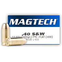 Bala Cal .40 S&W 11,66 g. (180 gr.) Magtech